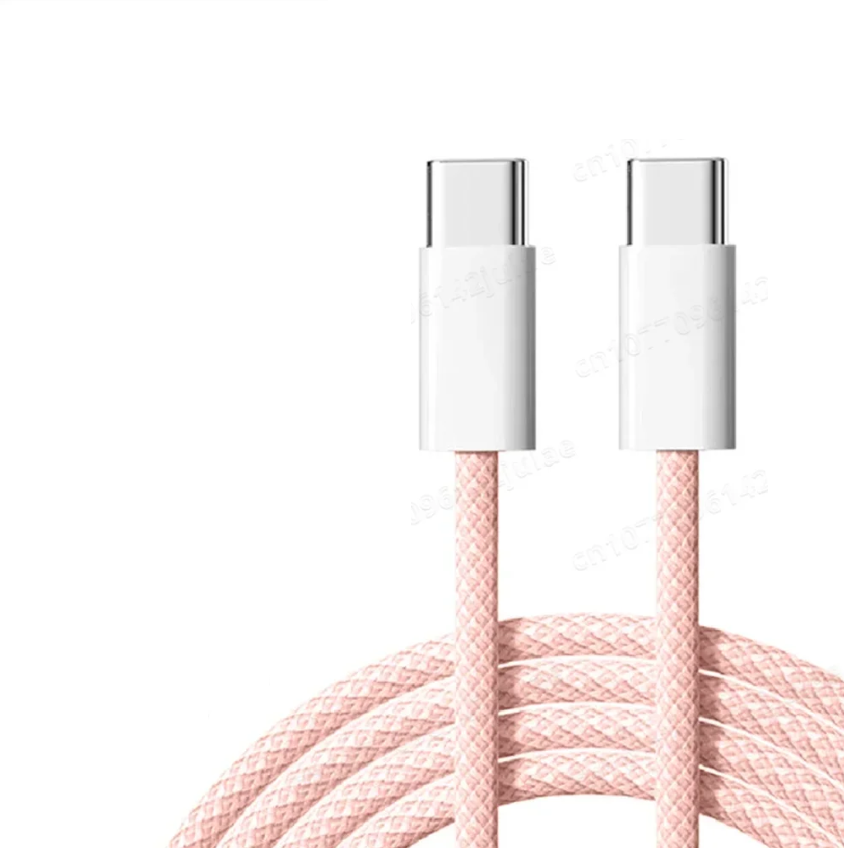 60W USB-C to USB-C Fast Charging Cable – PD 3.0, QC 4.0 Compatible for iPhone 15, MacBook, Samsung, and More