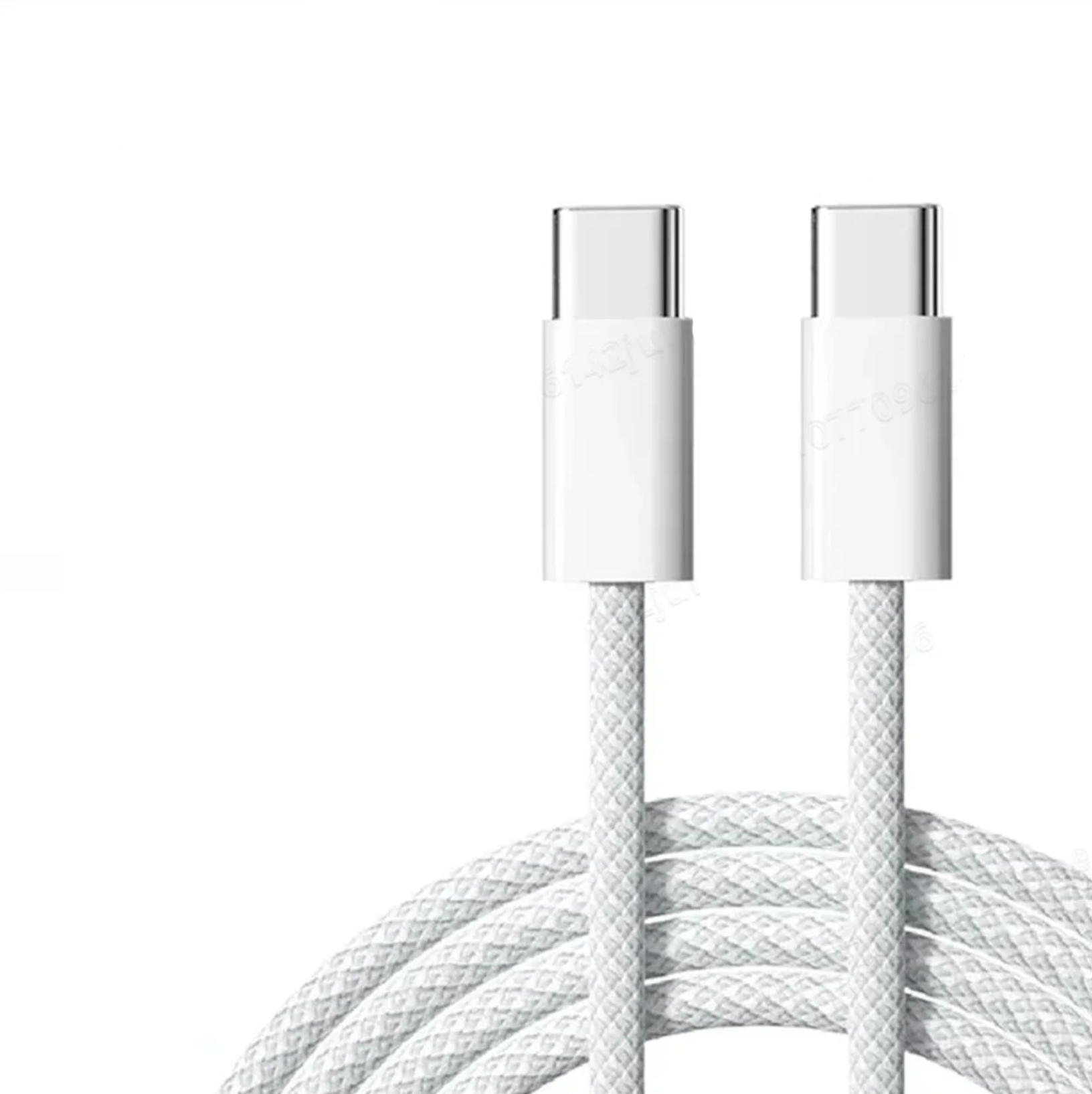 60W USB-C to USB-C Fast Charging Cable – PD 3.0, QC 4.0 Compatible for iPhone 15, MacBook, Samsung, and More