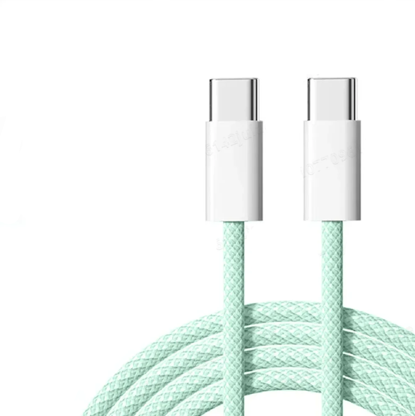 60W USB-C to USB-C Fast Charging Cable – PD 3.0, QC 4.0 Compatible for iPhone 15, MacBook, Samsung, and More