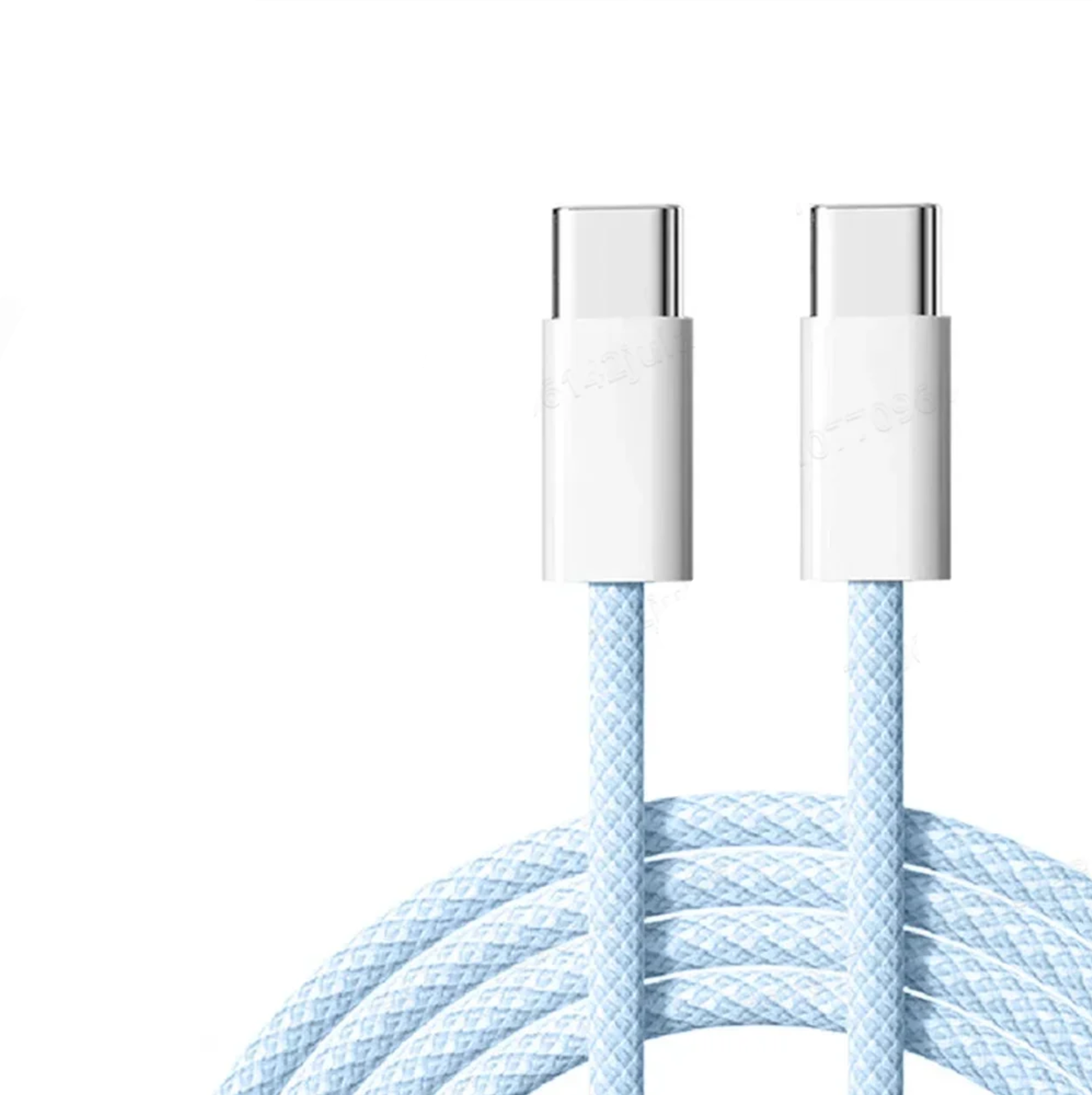 60W USB-C to USB-C Fast Charging Cable – PD 3.0, QC 4.0 Compatible for iPhone 15, MacBook, Samsung, and More