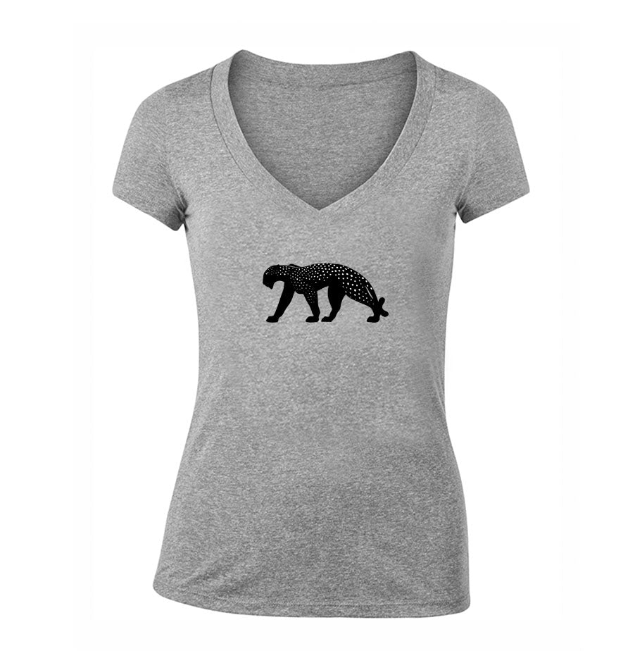 Women's Cartier Panther V Neck T-Shirt