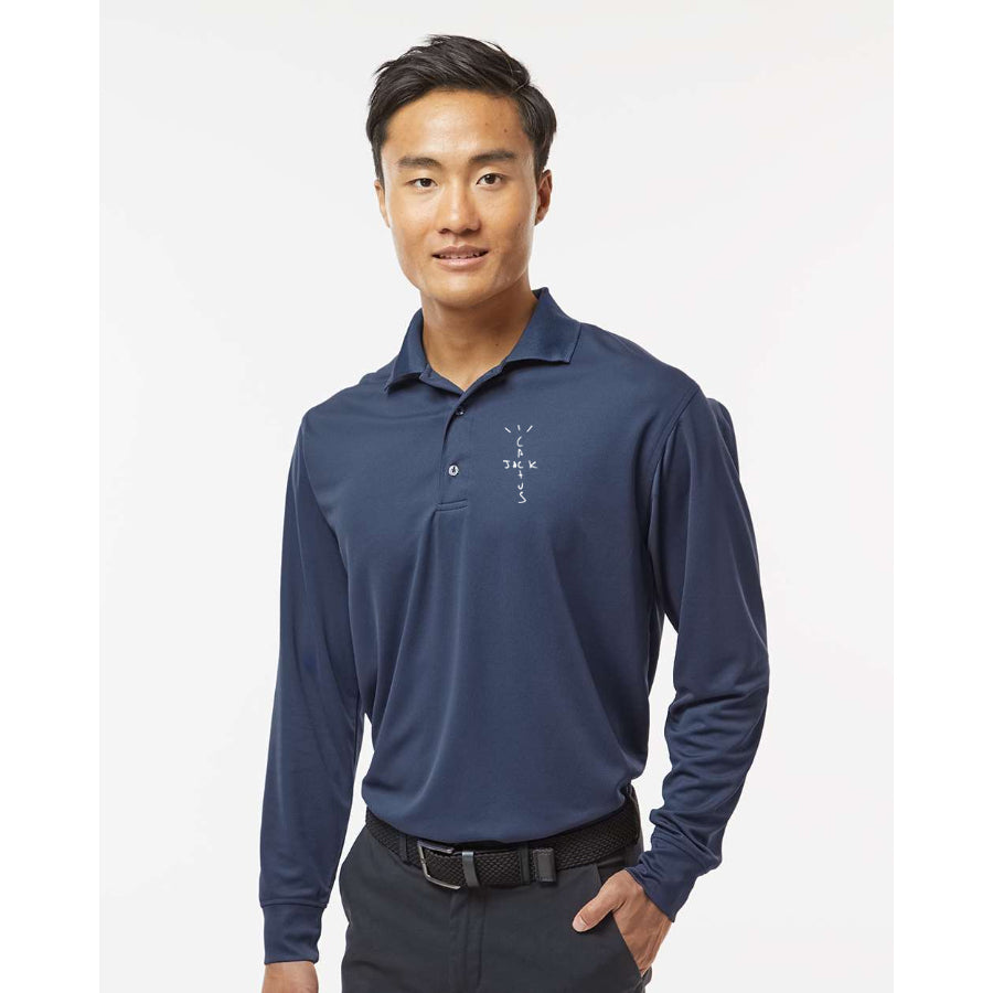 Men's Cactus Jack - Paragon - Prescott Long Sleeve Polo - 110