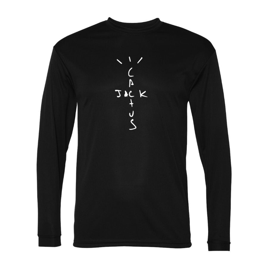 Men's Cactus Jack C2 Sport - Performance Long Sleeve T-Shirt - 5104