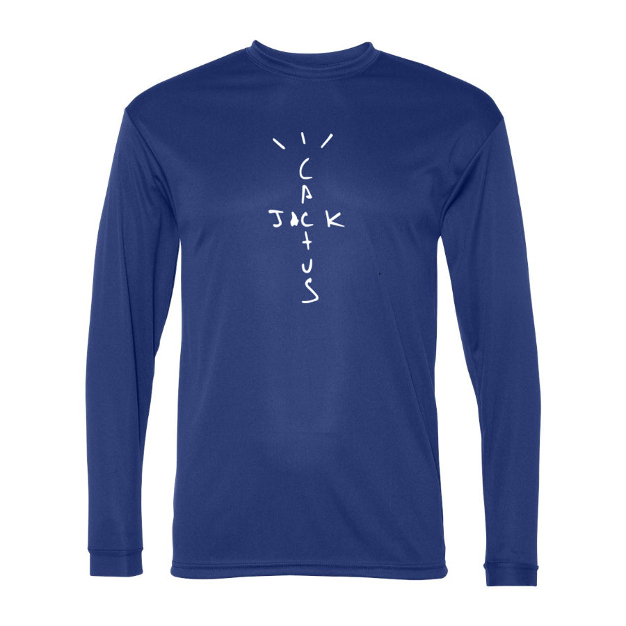 Men's Cactus Jack C2 Sport - Performance Long Sleeve T-Shirt - 5104