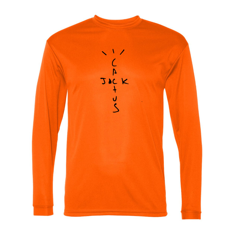 Men's Cactus Jack C2 Sport - Performance Long Sleeve T-Shirt - 5104
