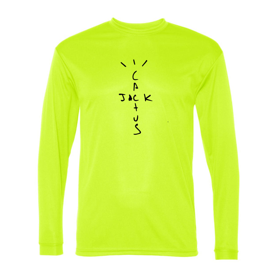 Men's Cactus Jack C2 Sport - Performance Long Sleeve T-Shirt - 5104