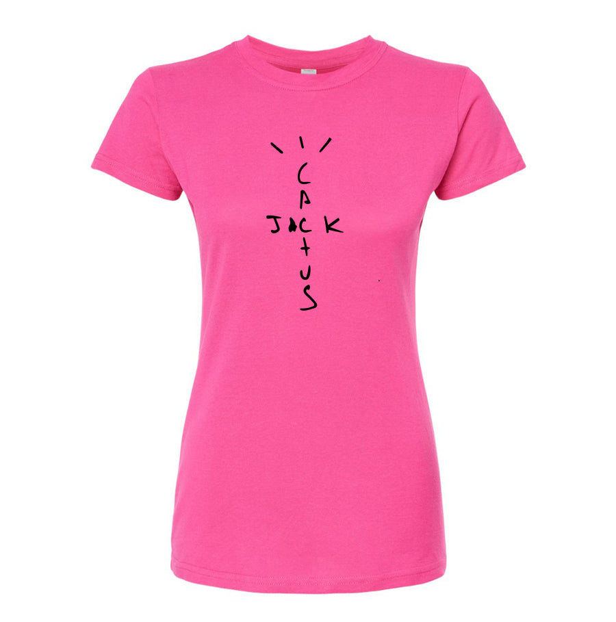 Women's Cactus Jack Round Neck T-Shirt