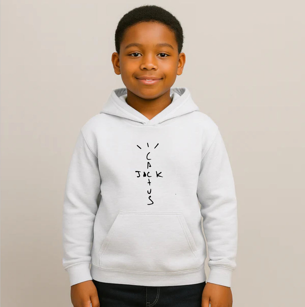 Youth Kids Cactus Jack Pullover Hoodie