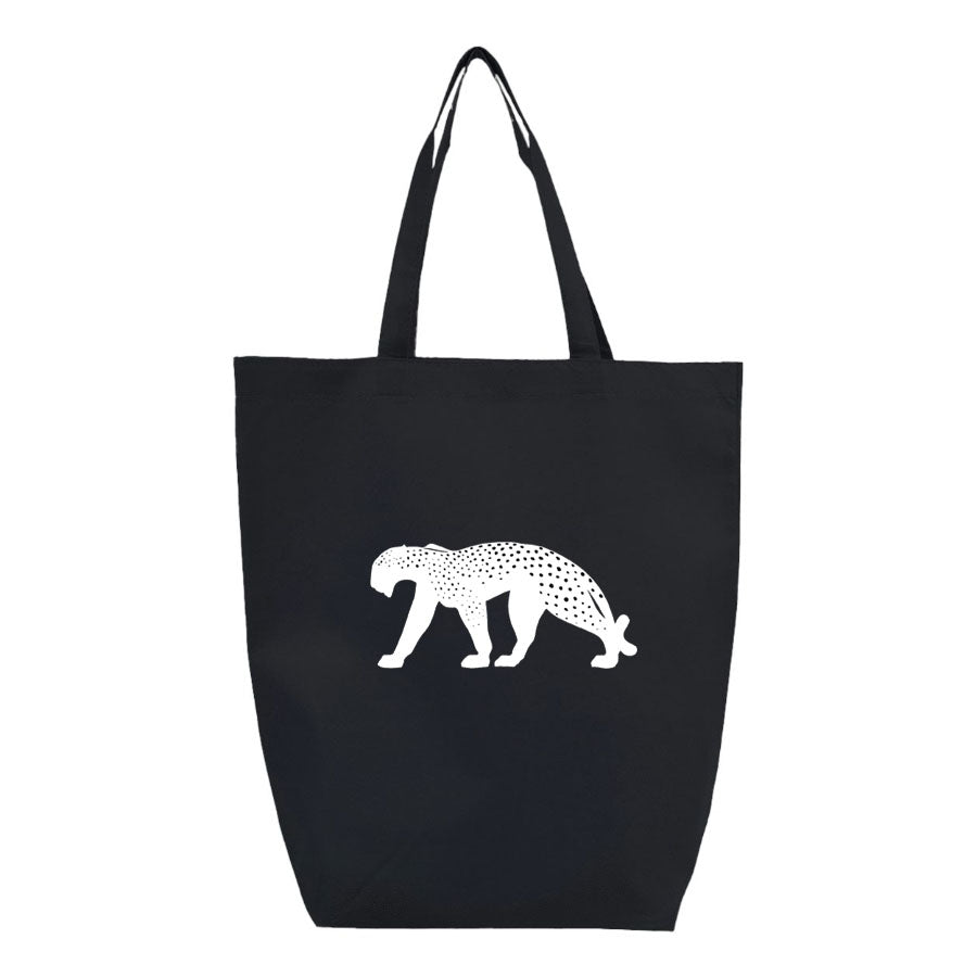 Cartier Panther Q-Tees - Non-Woven Gusset Bottom Tote - Q1251