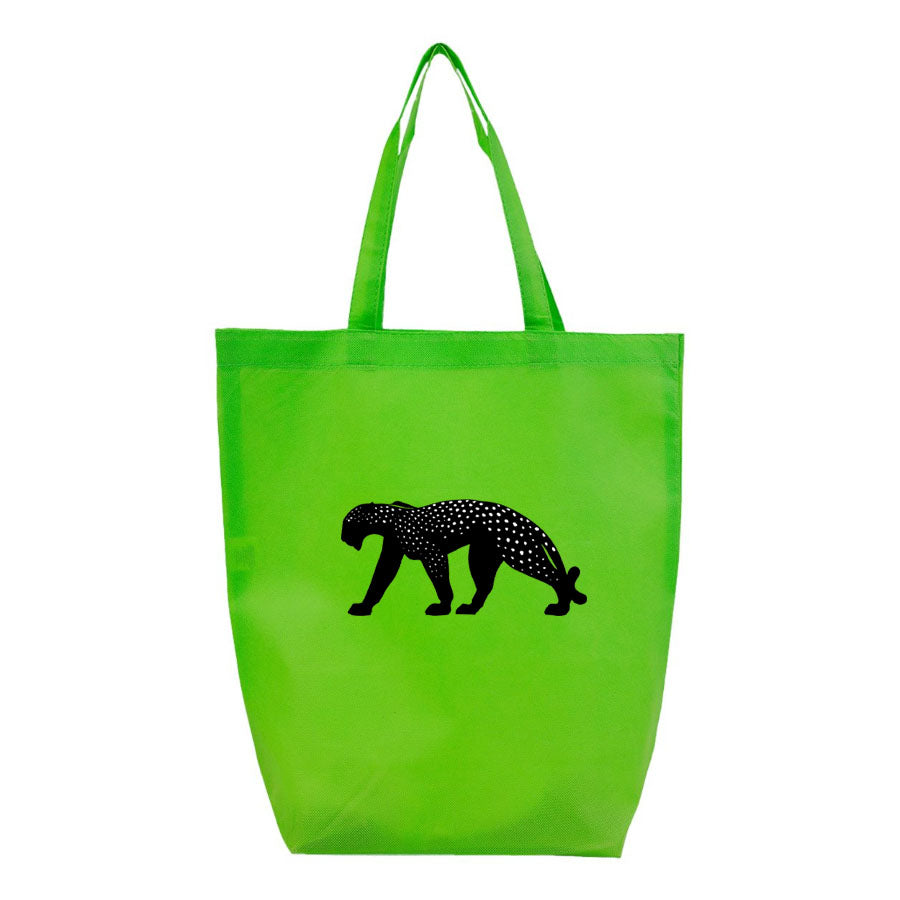 Cartier Panther Q-Tees - Non-Woven Gusset Bottom Tote - Q1251