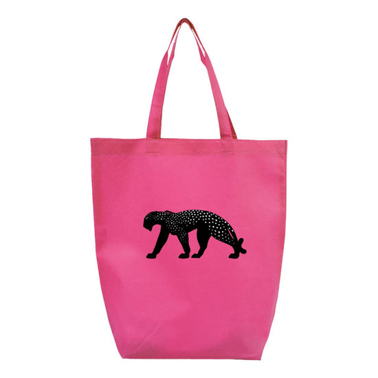 Cartier Panther Q-Tees - Non-Woven Gusset Bottom Tote - Q1251