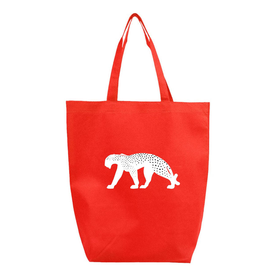 Cartier Panther Q-Tees - Non-Woven Gusset Bottom Tote - Q1251