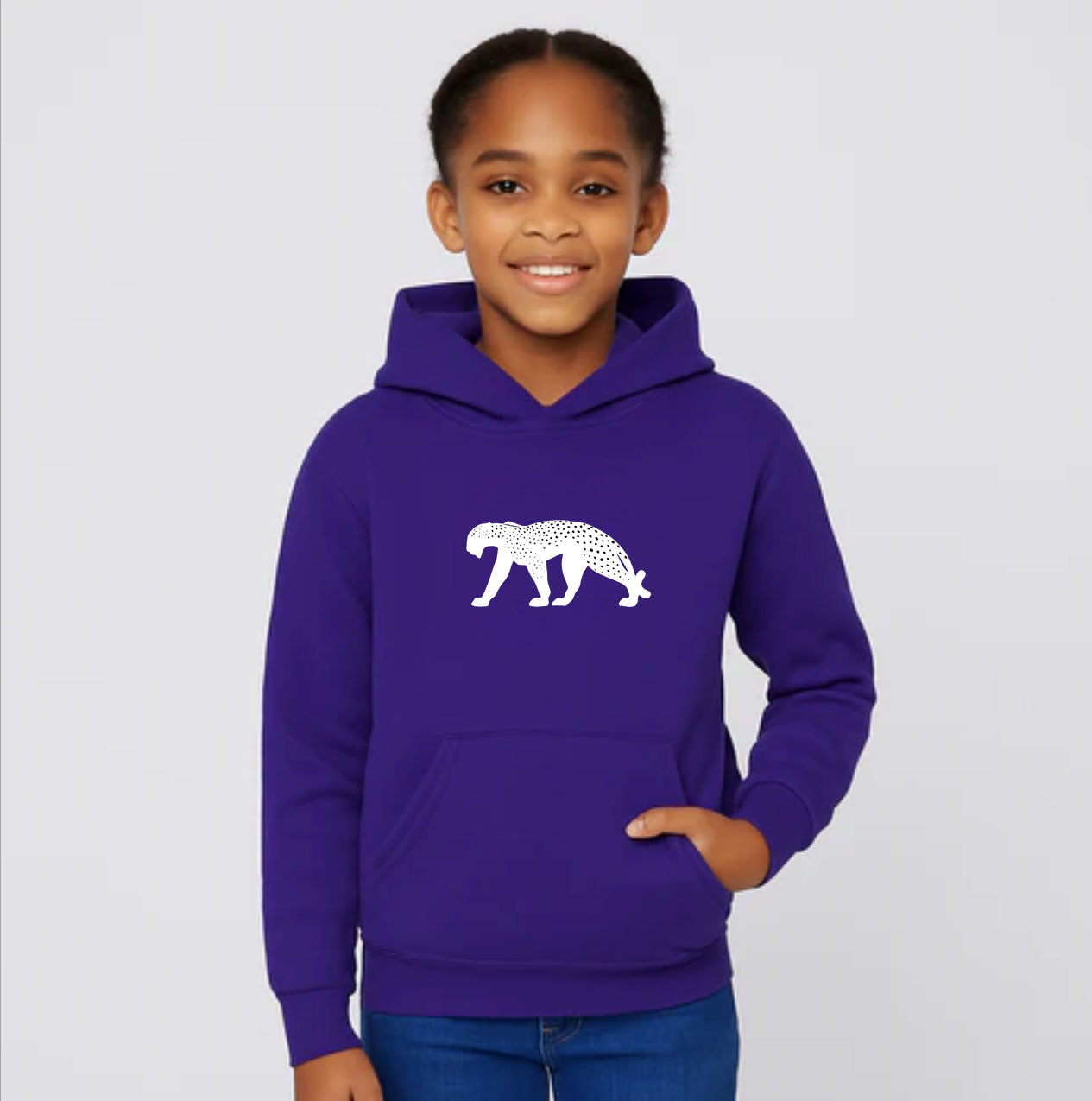 Youth Kids Cartier Panther Pullover Hoodie