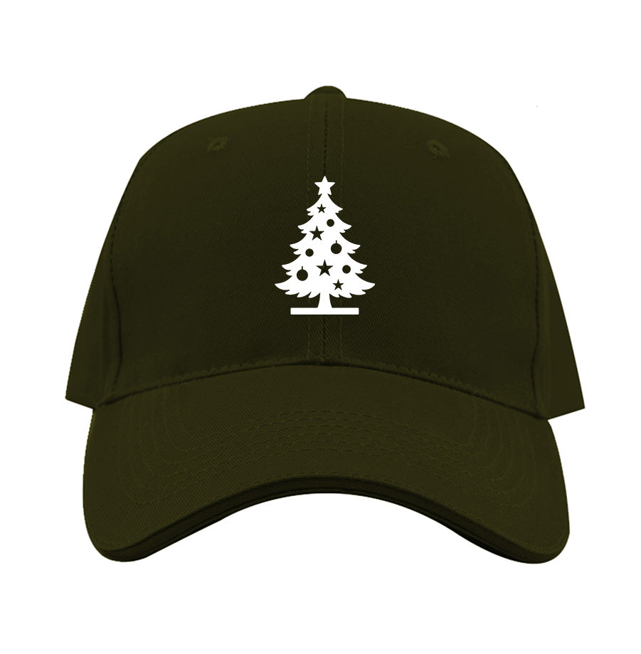 Christmas Tree Dad Baseball Cap Hat