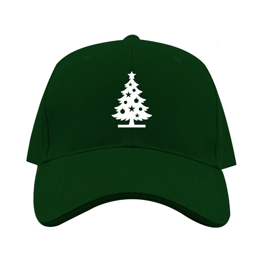Christmas Tree Dad Baseball Cap Hat