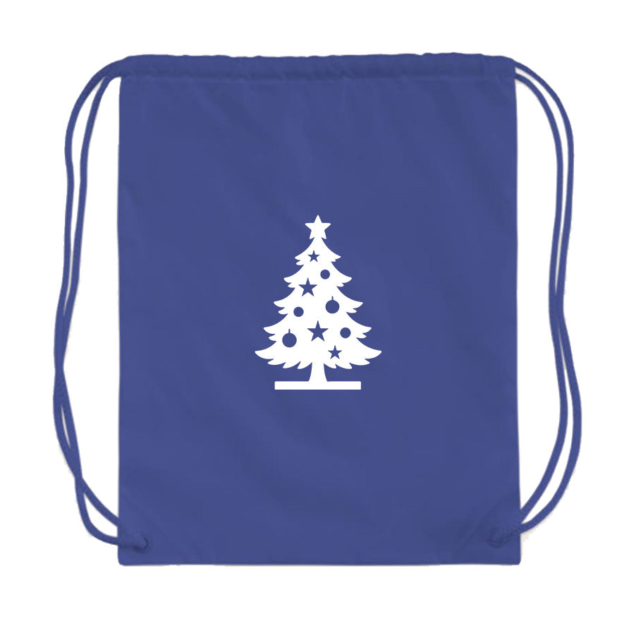 Christmas Tree Drawstring Bag