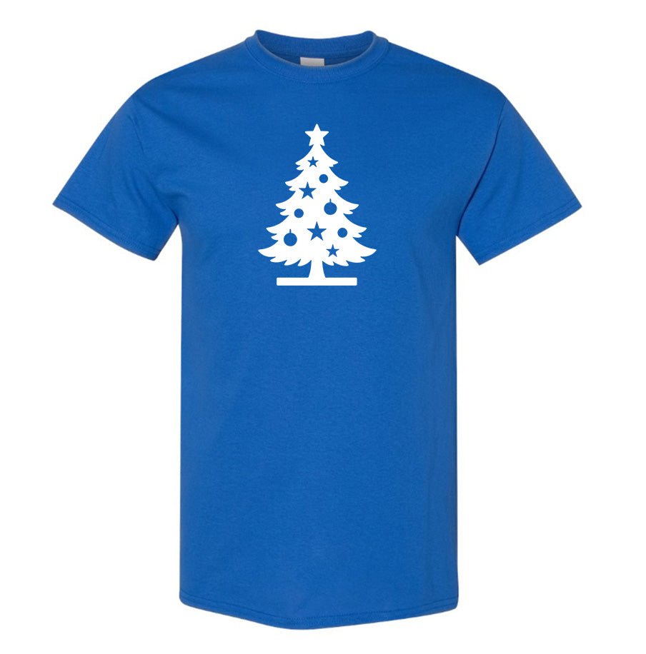 Men's Christmas Tree Cotton T-Shirt