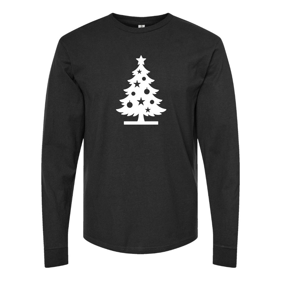Men's Christmas Tree Long Sleeve T-Shirt