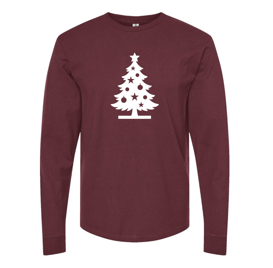 Men's Christmas Tree Long Sleeve T-Shirt