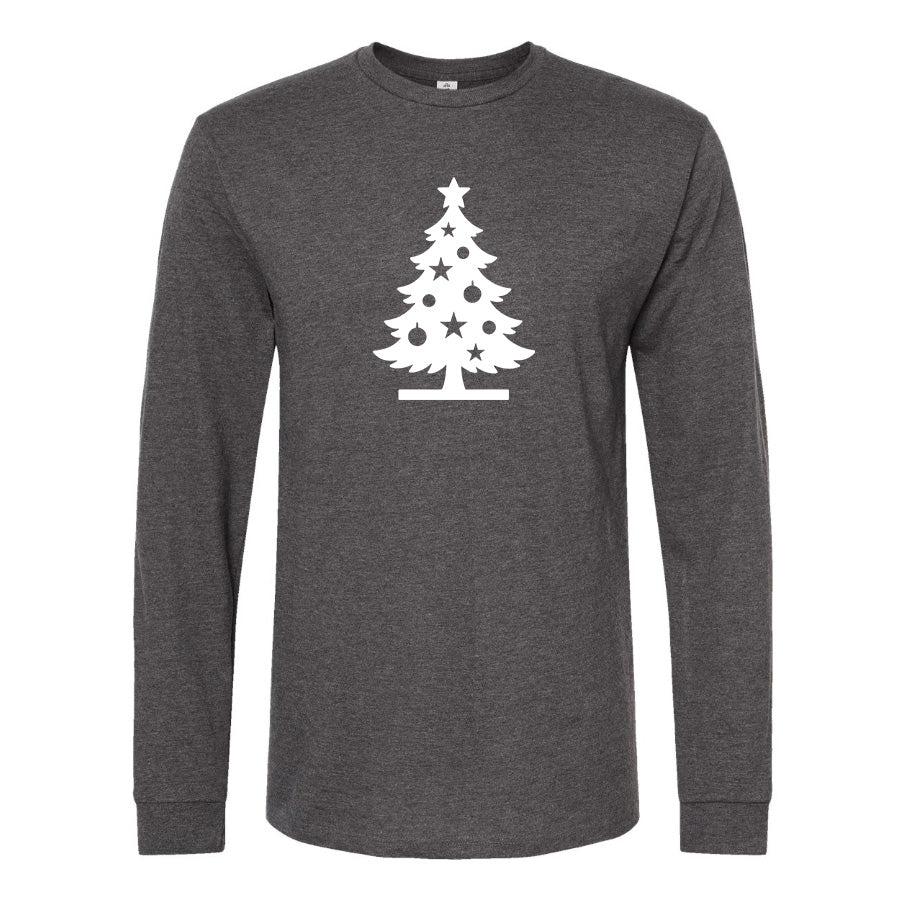 Men's Christmas Tree Long Sleeve T-Shirt