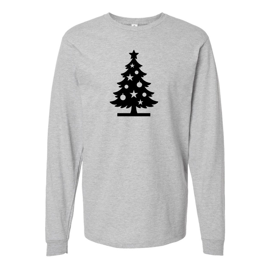 Men's Christmas Tree Long Sleeve T-Shirt