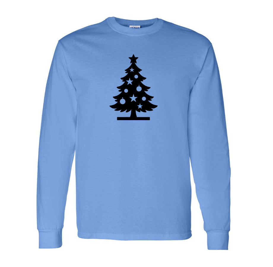 Men's Christmas Tree Long Sleeve T-Shirt