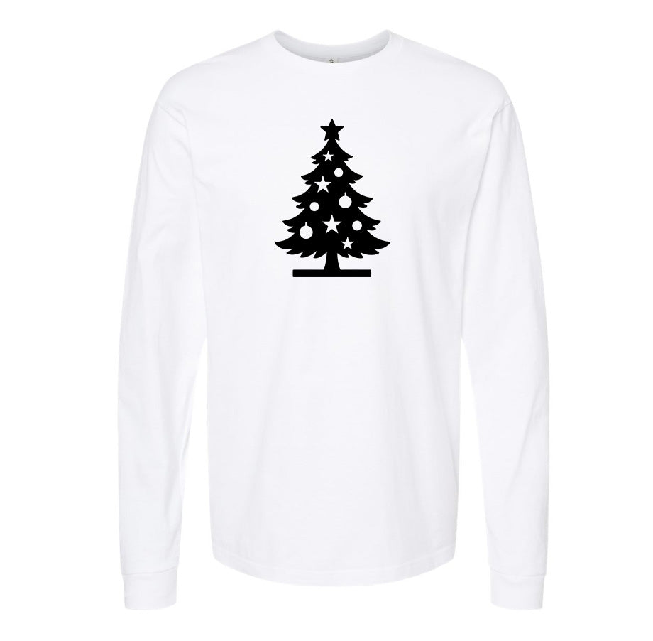 Men's Christmas Tree Long Sleeve T-Shirt