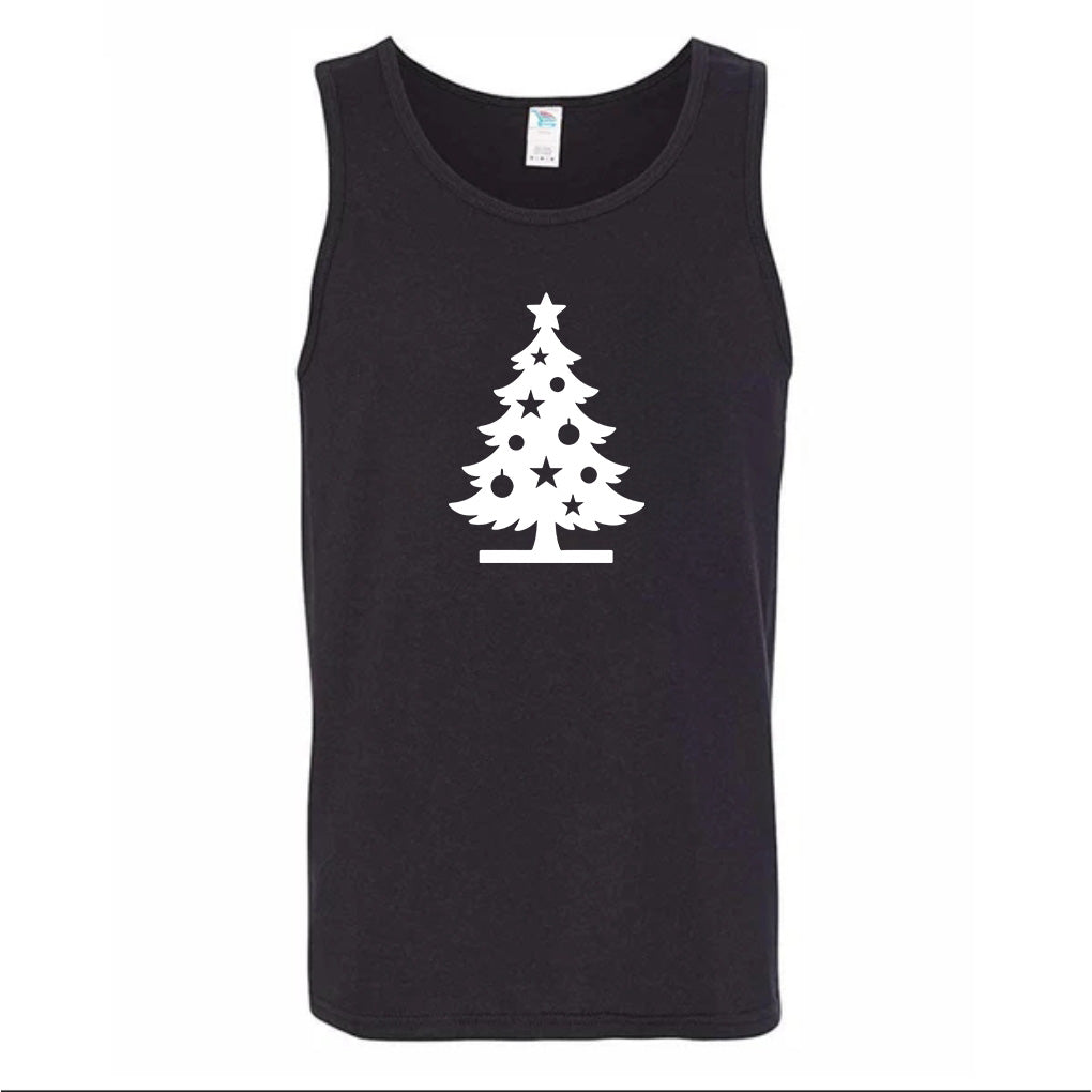 Men's Christmas Tree Tank Top