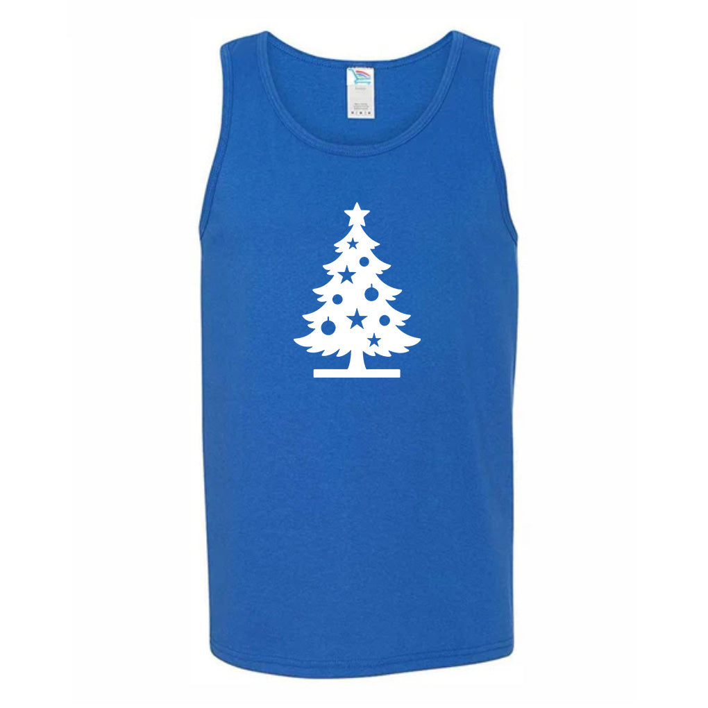 Men's Christmas Tree Tank Top