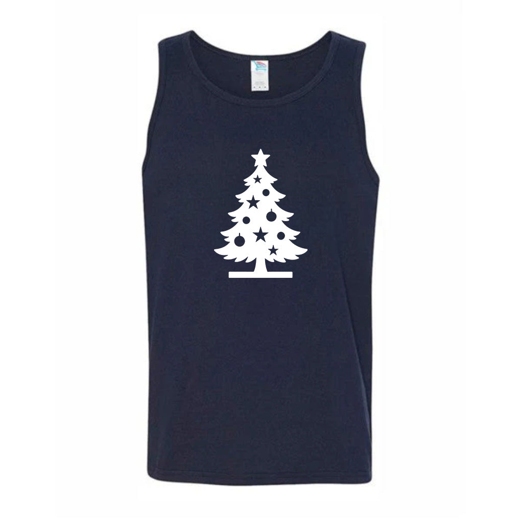 Men's Christmas Tree Tank Top