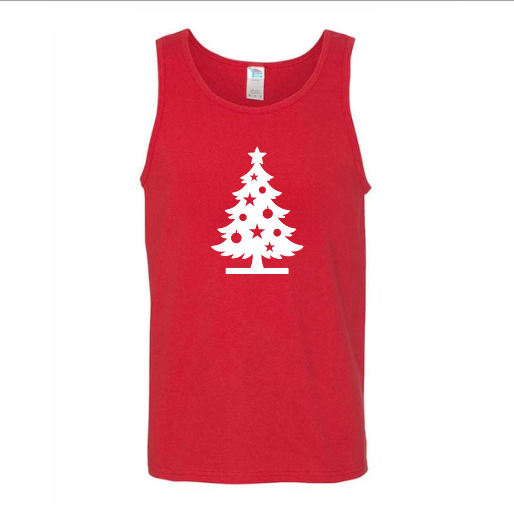 Men's Christmas Tree Tank Top