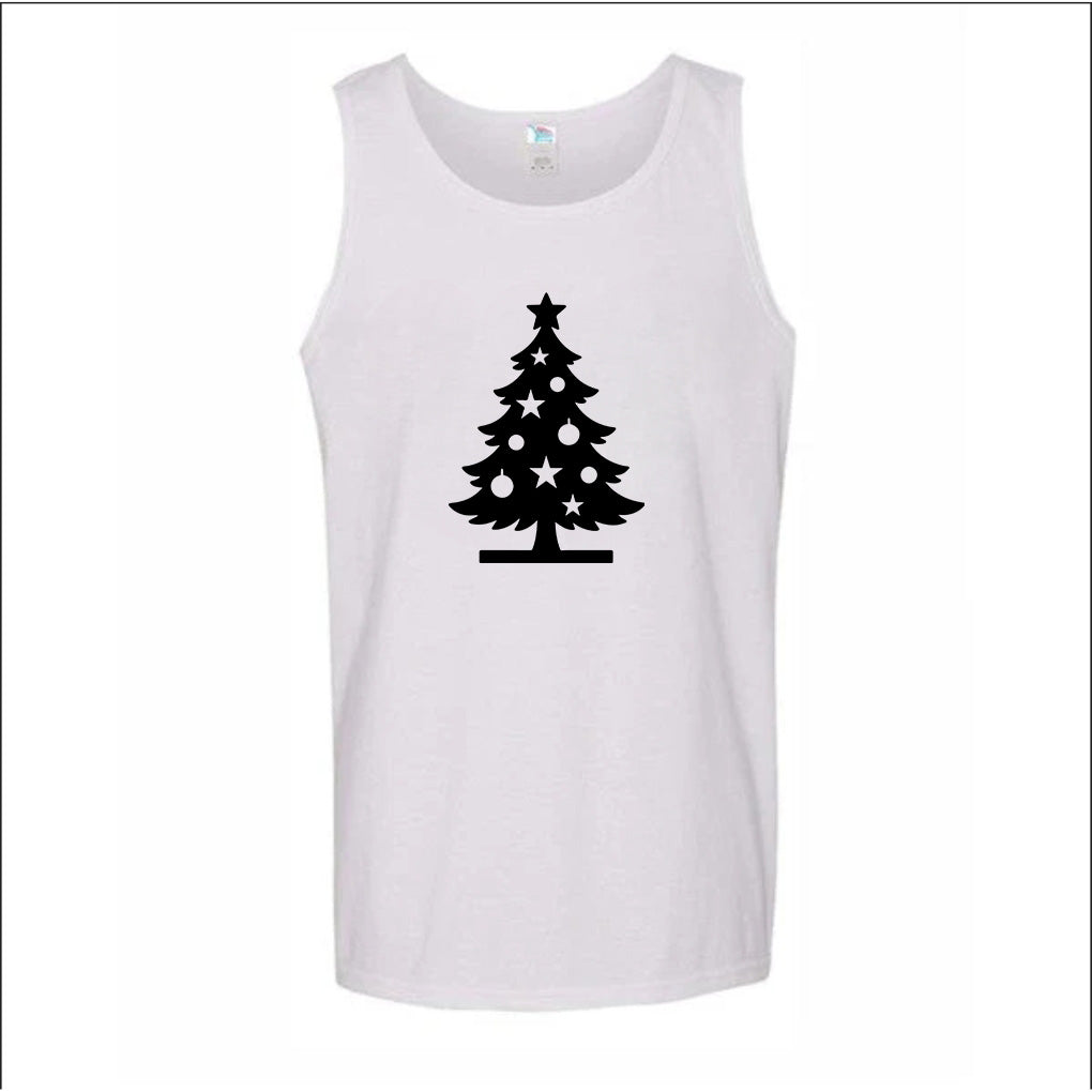 Men's Christmas Tree Tank Top