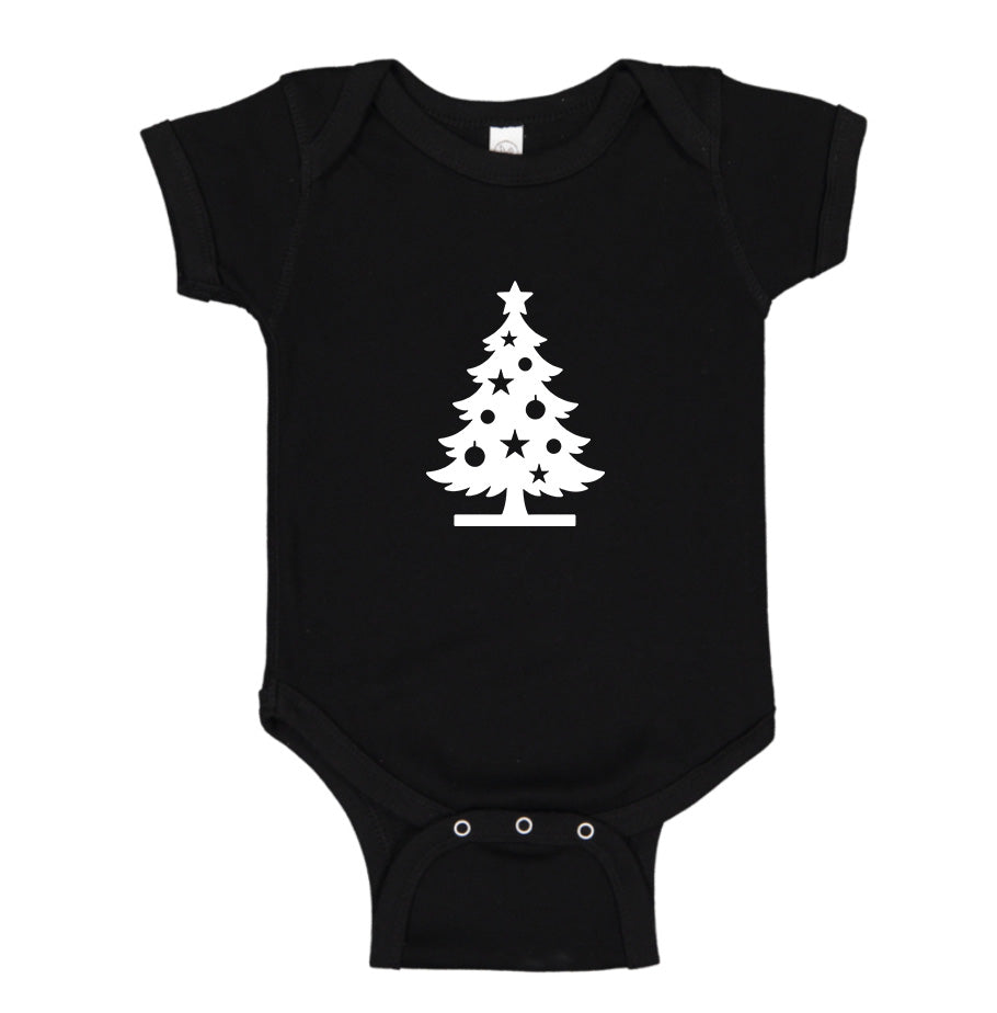 Christmas Tree Baby Romper Onesie