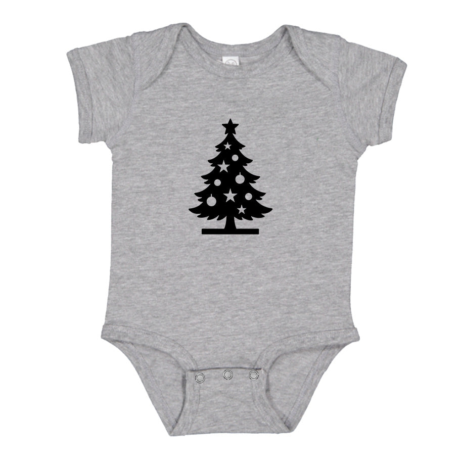 Christmas Tree Baby Romper Onesie