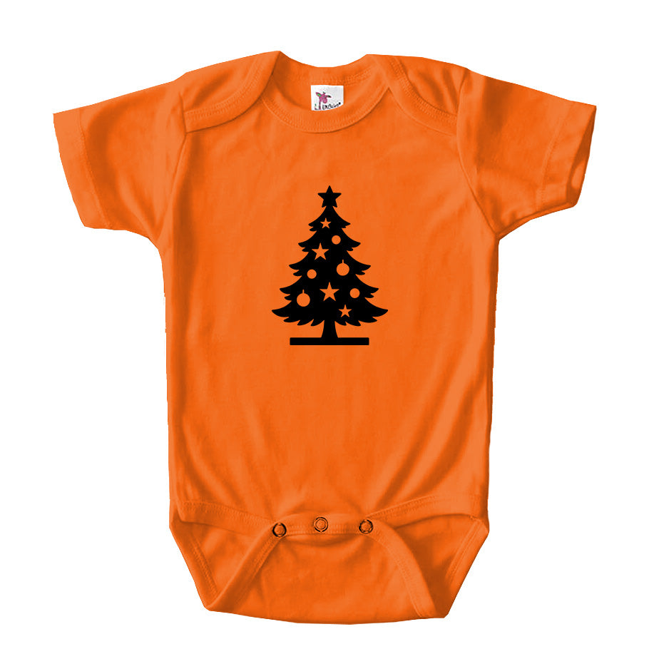 Christmas Tree Baby Romper Onesie