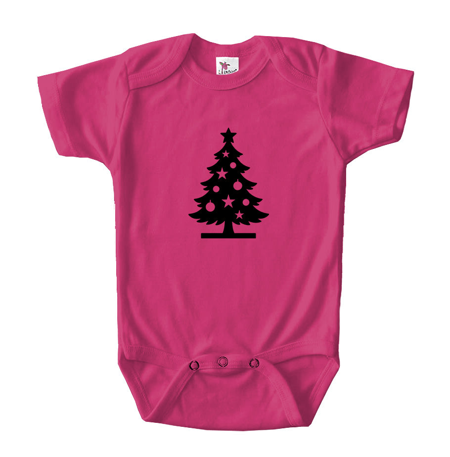 Christmas Tree Baby Romper Onesie