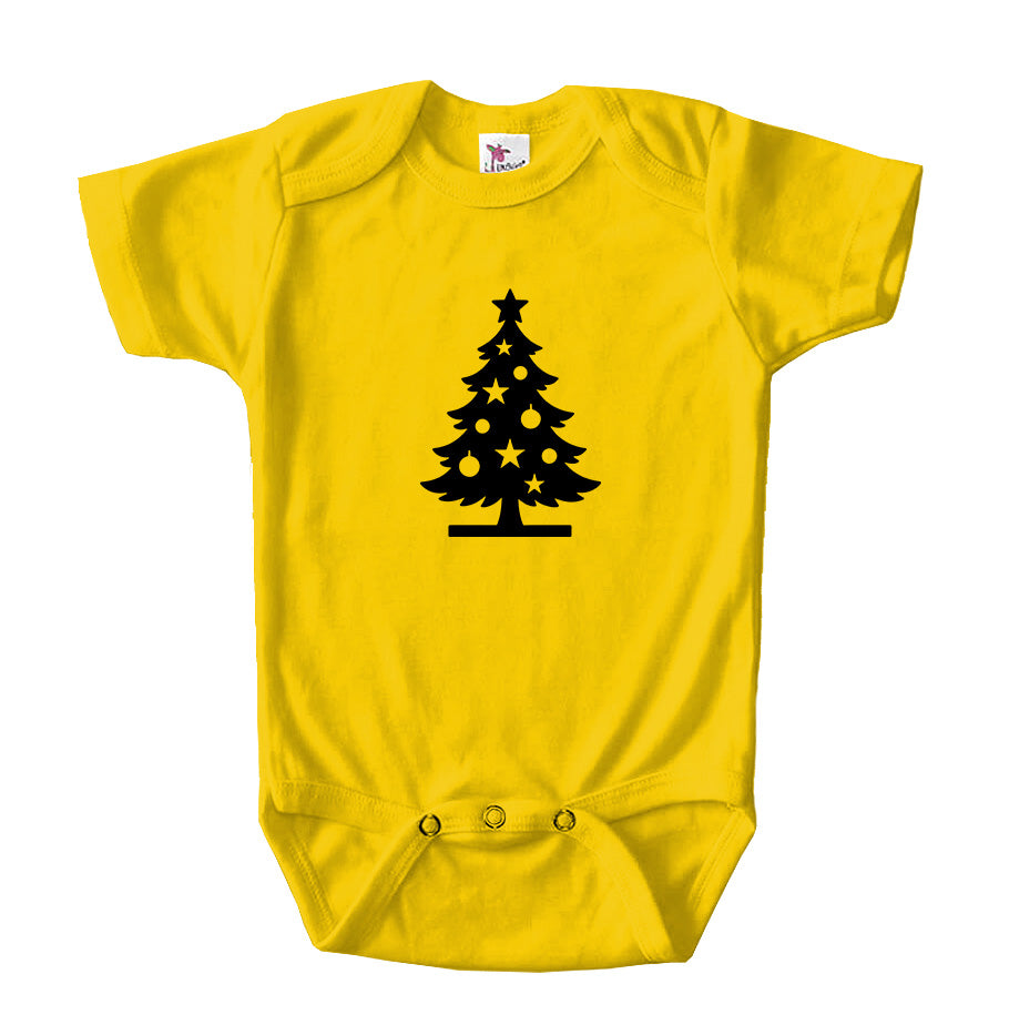 Christmas Tree Baby Romper Onesie