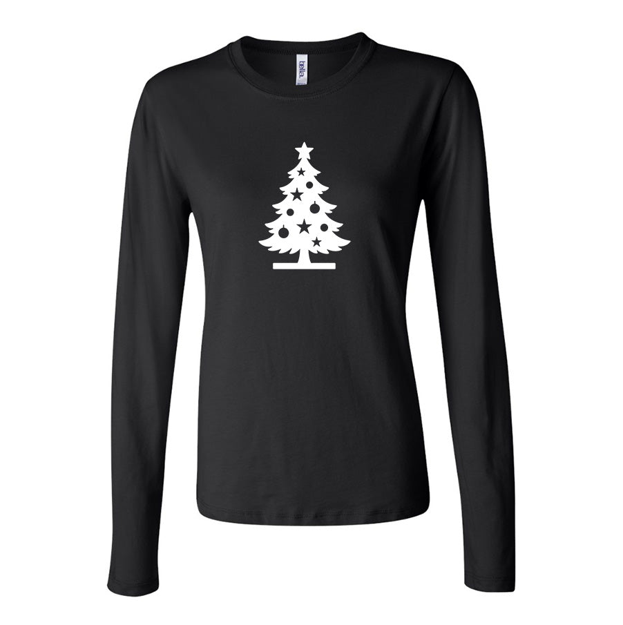Women's Christmas Tree Long Sleeve T-Shirt