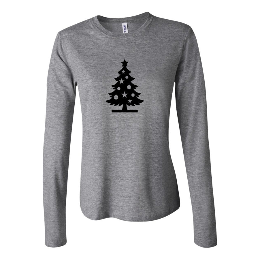 Women's Christmas Tree Long Sleeve T-Shirt