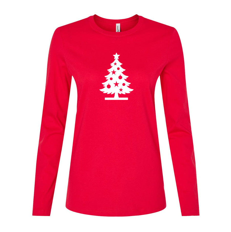 Women's Christmas Tree Long Sleeve T-Shirt