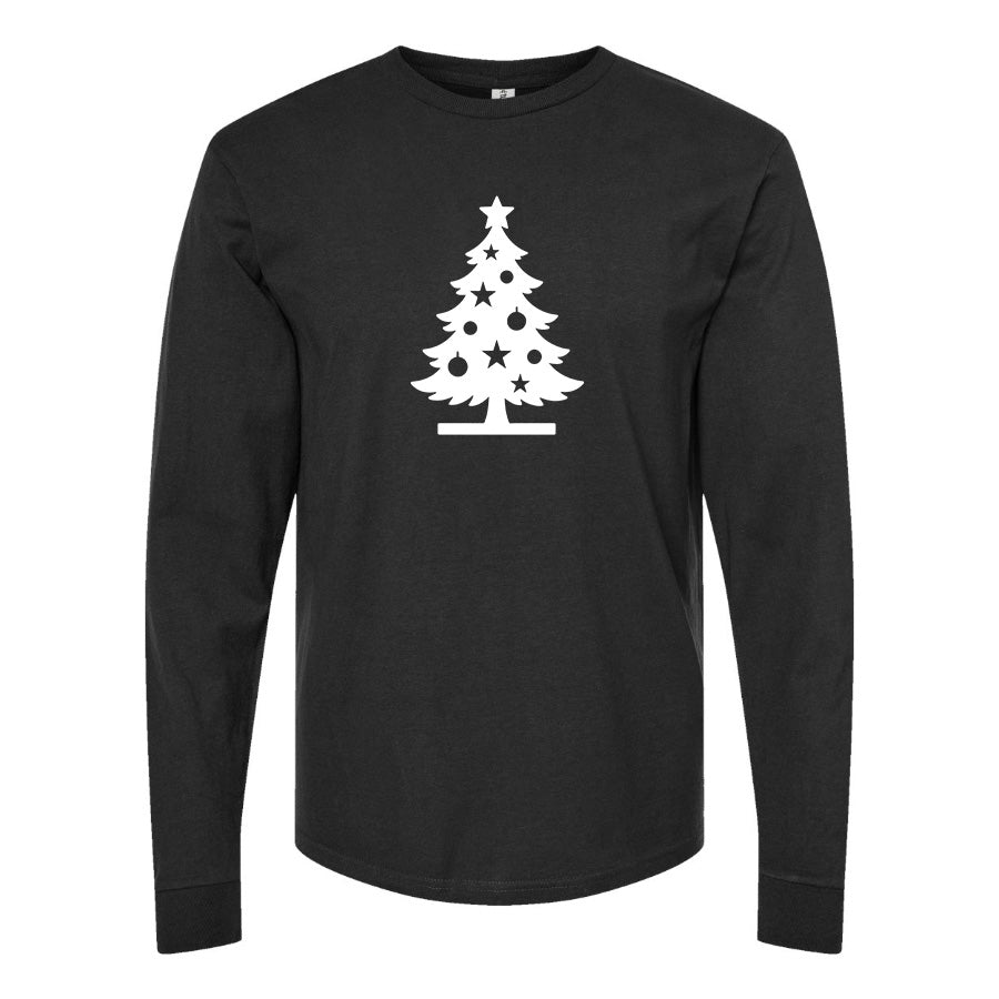 Youth Kids Christmas Tree Long Sleeve T-Shirt