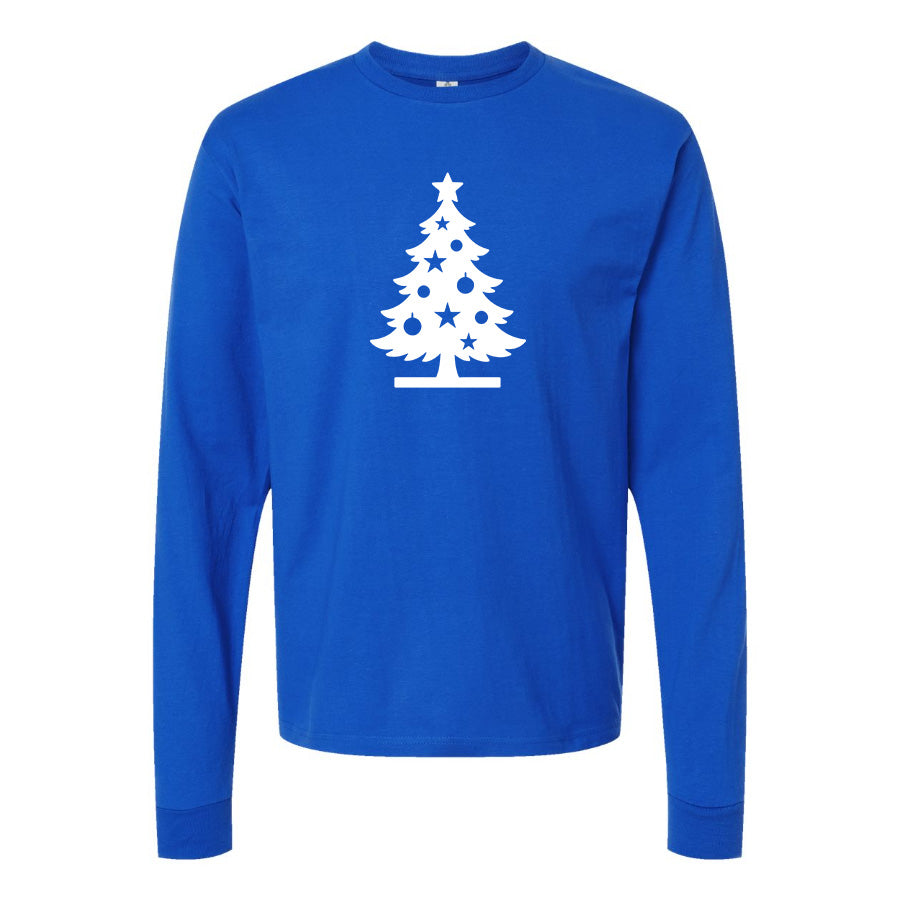 Youth Kids Christmas Tree Long Sleeve T-Shirt