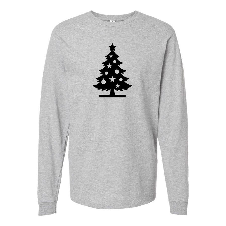 Youth Kids Christmas Tree Long Sleeve T-Shirt