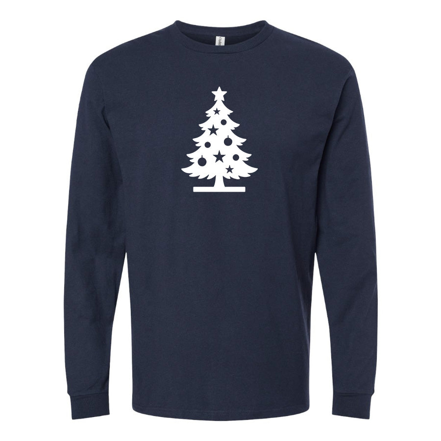 Youth Kids Christmas Tree Long Sleeve T-Shirt