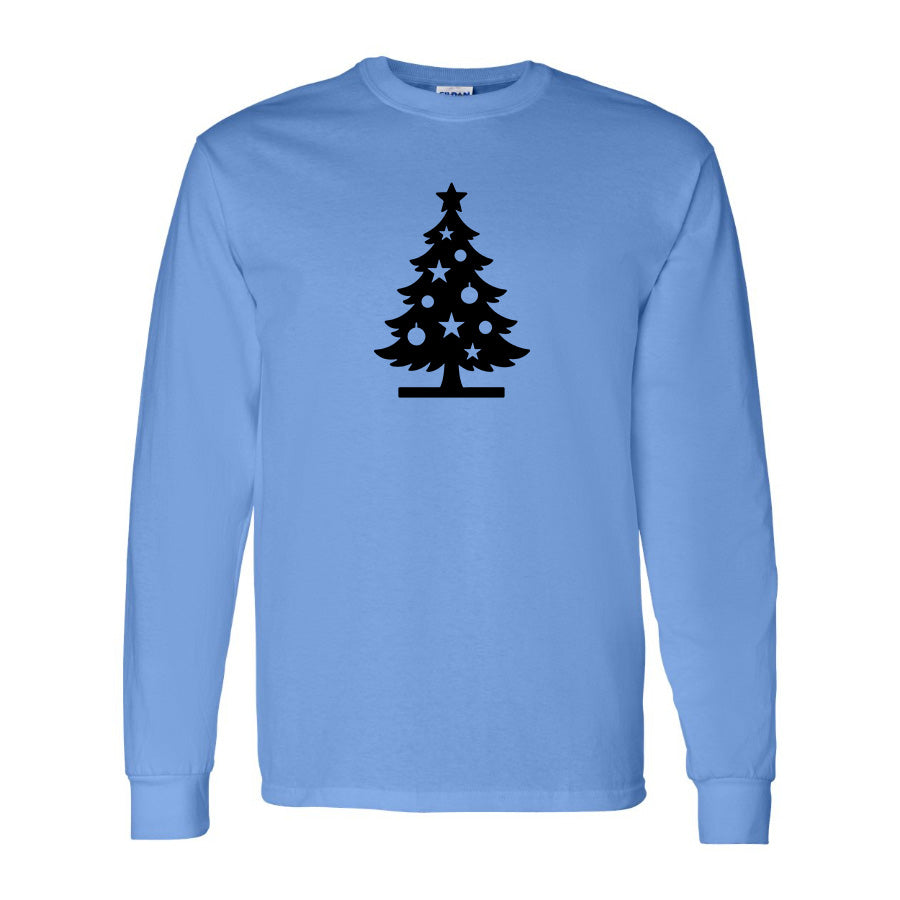 Youth Kids Christmas Tree Long Sleeve T-Shirt