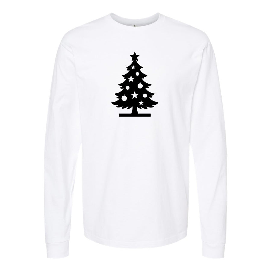 Youth Kids Christmas Tree Long Sleeve T-Shirt