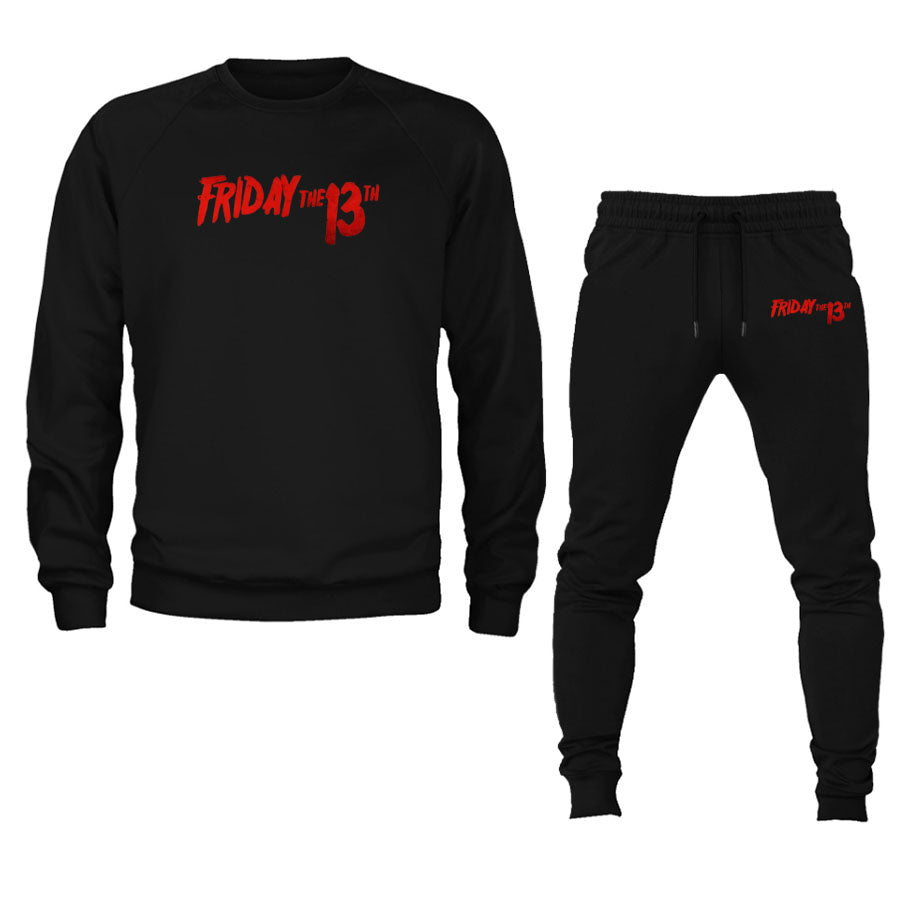 Men's Friday The 13th Crewneck Sweatshirt Joggers Suit