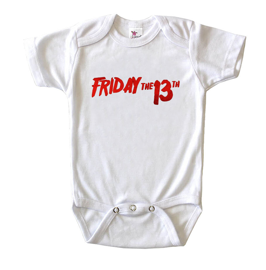 Friday The 13th Baby Romper Onesie