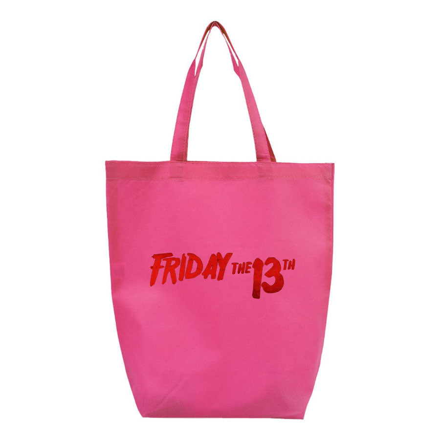 Friday The 13th Q-Tees - Non-Woven Gusset Bottom Tote - Q1251