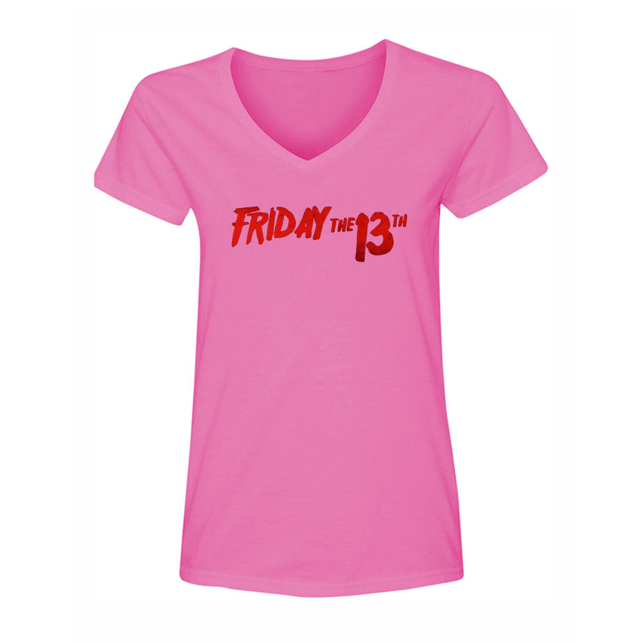 Women's Friday The 13th V Neck T-Shirt
